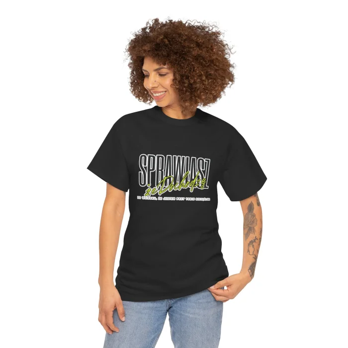 T-shirt z nadrukiem Sprawiasz źe Dochodzę do wniosku